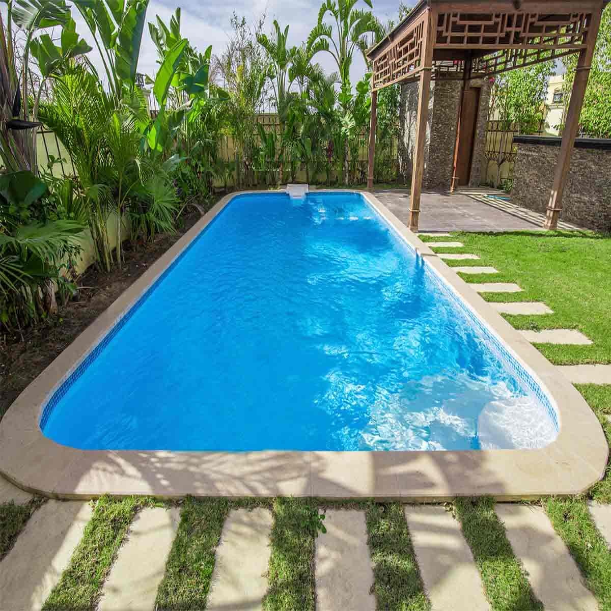 تنفيذ أحواض زراعية وحمامات السباحة